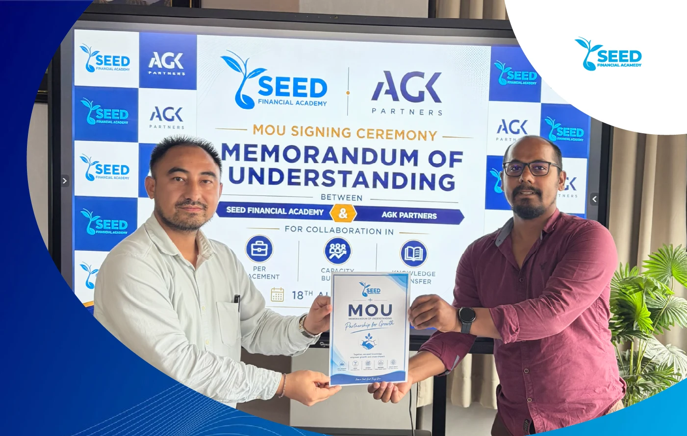 SEED FINANCIAL ACADEMY Strengthens Industry Exposure Through Strategic Partnerships