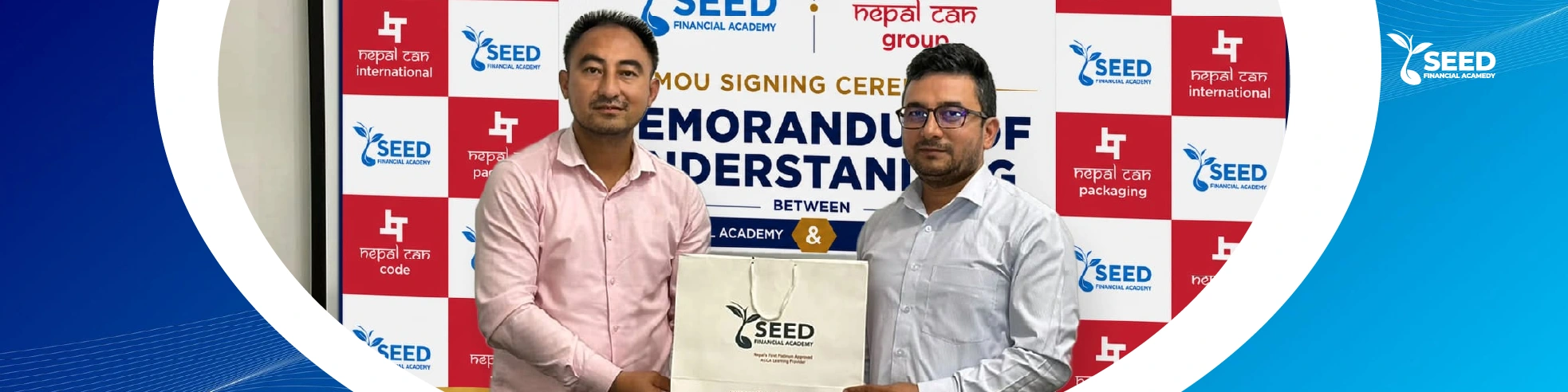 Seed x Nepal Can Group mou banner